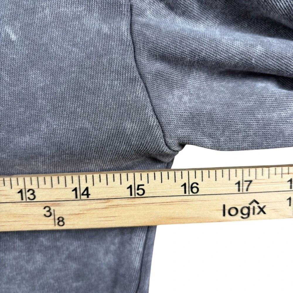 VTG Corvette Hoodie GM Graphic Gray acid Wash Pullover‎ Streetwear grunge Y2K